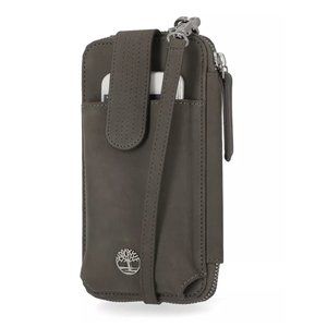 TIMBERLAND RFID Leather Phone Crossbody Wallet Bag